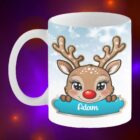 Cute Personalised Boys Christmas Mug