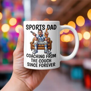 Personalised Sports Dad Mug