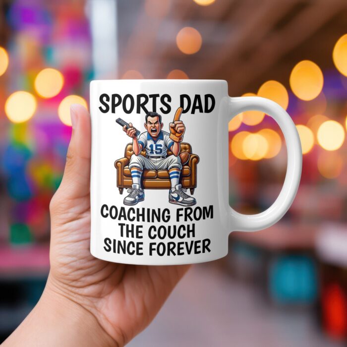 Personalised Sports Dad Mug Personalised Sports Dad Mug