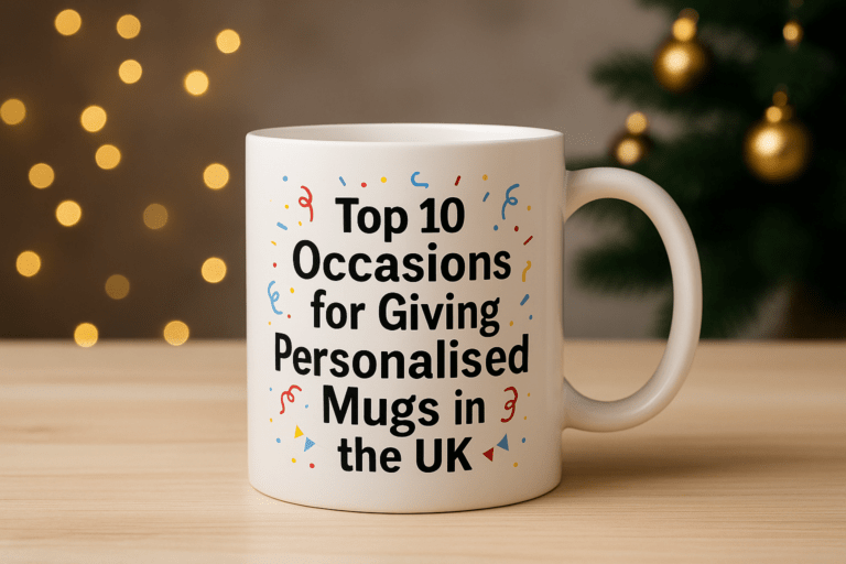 Top 10 Occasions for Giving Personalised Mugs in the UK