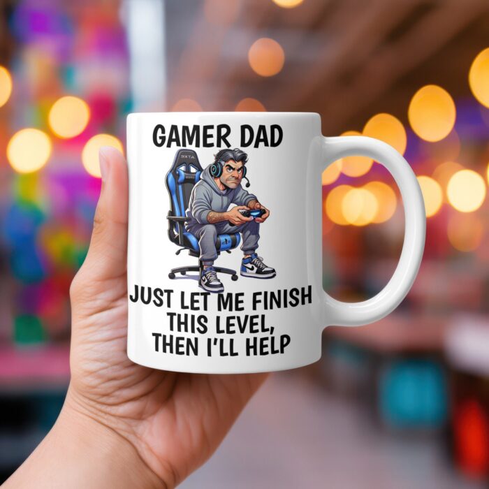 Personalised Gamer Dad Mug Personalised Gamer Dad Mug