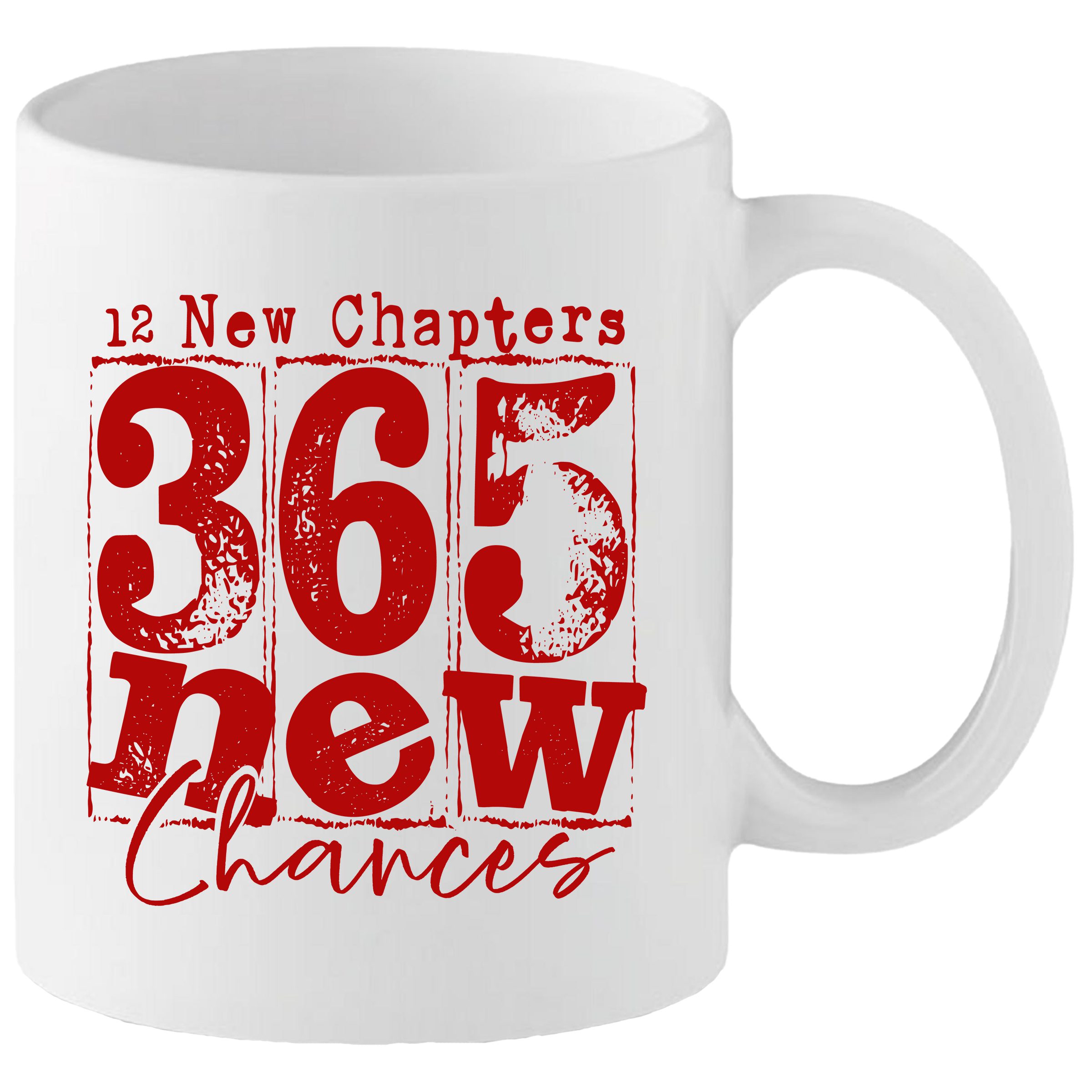 Happy New Year Positivity Mug