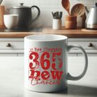 happy new year on counter