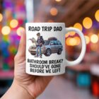 Personalised Road Trip Dad Mug